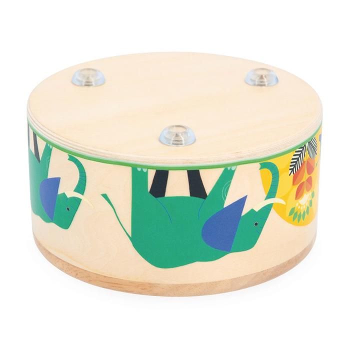 Gamme gioia - table musicale bois - table avec 3 jouets musicaux - eveil musical - jouet d