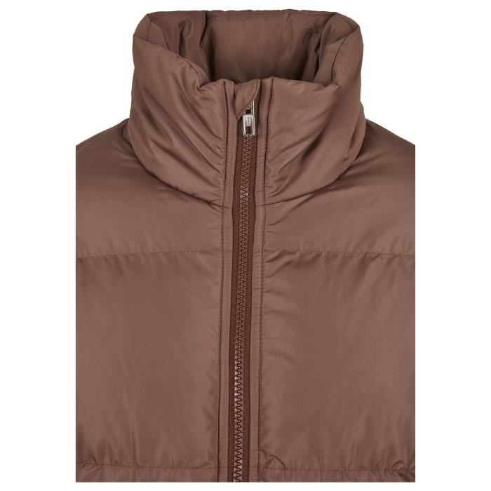 Doudoune matelass e courte femme Urban Classics GT marron 3XL