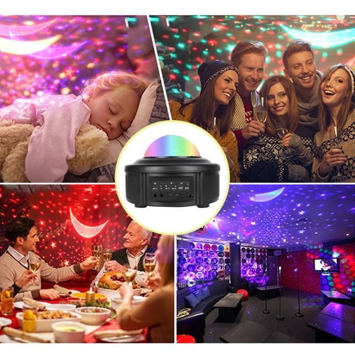Projecteur Veilleuse Ciel étoilé PRUMYA Avec Télécommande – Blanc – Enfant
