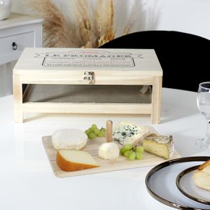 Plateau de fromage avec cloche - Maison