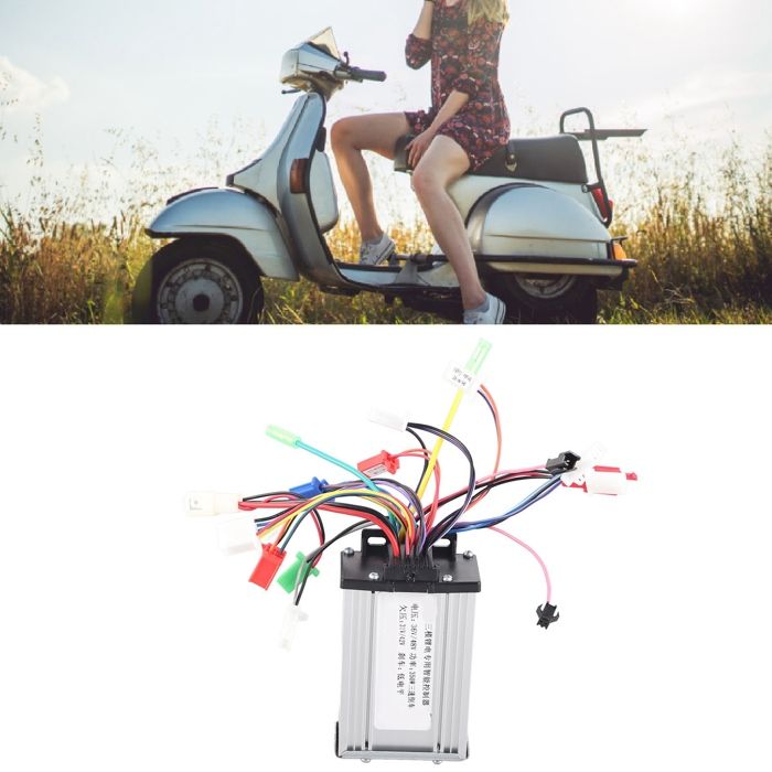 Contrôleur Brushless 36/48V 1000W Pour Scooter, E-bike – Alu Rainuré, 38A, Dissipation Thermique
