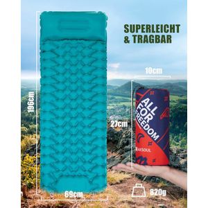 Pulatree matelas de camping auto gonflant Cdiscount