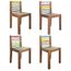 Get Wallpaper Haute Qualite Chaise De Salle A Manger 4pcs Bois De Bateau Recycle Free HD