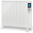 Radiateur électrique à inertie sèche TAURUS ALPATEC Tanger 1500 - 1500W - Programmable - Blanc-0