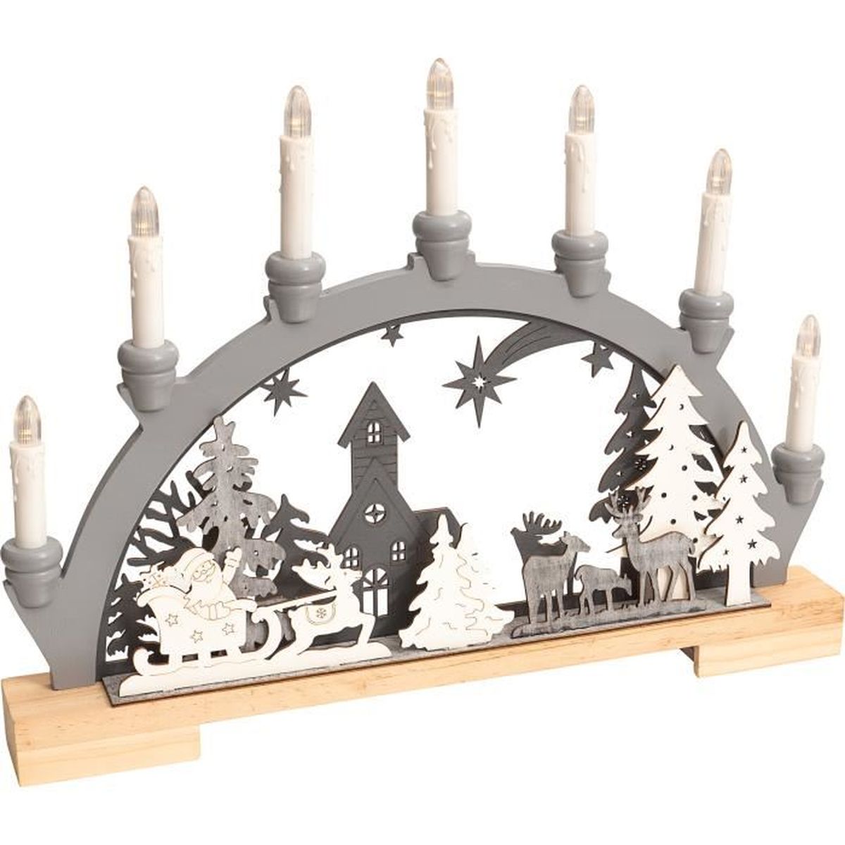 Chandelier de Noël à Piles - Cdiscount Maison