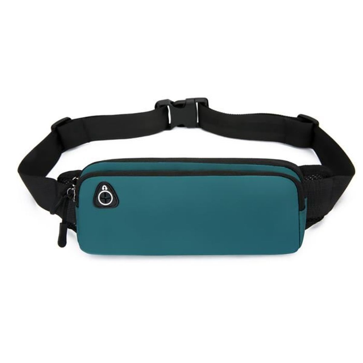 Sac Banane Homme Femme, Sacoche Banane ??tanche R?�glable,Sac Ceinture Sport avec Prise Casque 