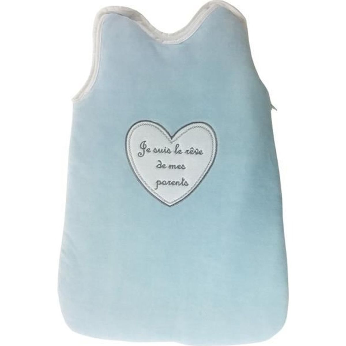 Gigoteuse Pour Bebe 0 A 6 Mois Bleu Je Suis Le Reve De Mes Parents Cdiscount Pret A Porter