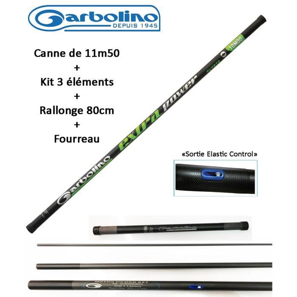 Canne coup carpe garbolino clearance