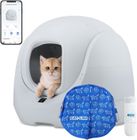 CATLINK Baymax-Lite Bac À Litière Autonettoyant, Anti-Odeur, App, 4 Modes De Nettoyage, Convient Aux Chats De 1,5 À 10 Kg