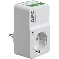 APC BY SCHNEIDER ELECTRIC SurgeArrest 1 Outlet 230 V,2 USB PM1WU2-GR Blanc