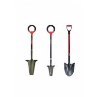 Pack d'outils de jardinage - RootSlayer™ - Robuste - Noir - Travaux de précision