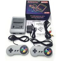 Console de jeu rétro classique, mini système de jeu avec 620 jeux intégrés et lot de 2 manettes, sortie AV 8 bits, jeu vidéo A203