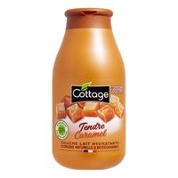 COTTAGE Douche lait hydratante - Tendre Caramel 97% d'ingrédients d'origine naturelle - 250 ml