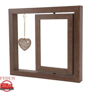Cadre Photo Cœur En Bois à Monter Et Décorer - Lot De 4, 15x12 Cm, Naturel