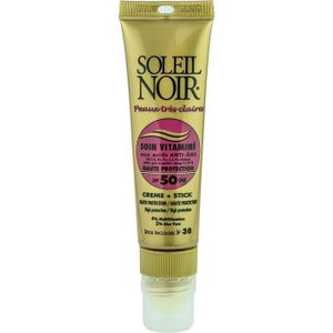 SOLAIRE CORPS VISAGE Crème Solaire Pour Le Corps - Soleil Noir Combi So
