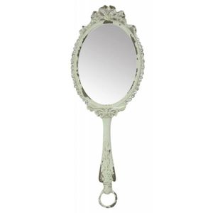 Miroir /à Main d/écoration Argent Antique Chic Antique