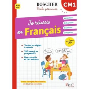 MANUEL PRIMAIRE Je réussis en français CM1. Edition 2021