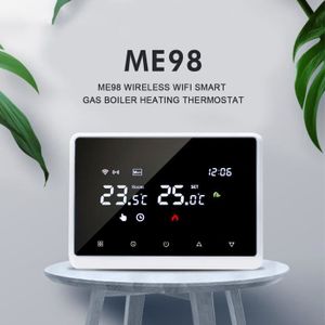 THERMOSTAT D'AMBIANCE Cikonielf contrôleur de température WiFi Thermostat Intelligent WiFi, Contrôleur de Température Mural à outillage d'ambiance