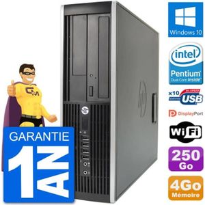 UNITÉ CENTRALE  PC HP Compaq 6200 Pro SFF Intel G630 RAM 4Go Disqu