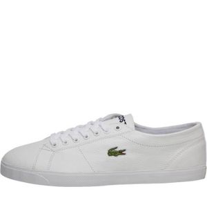 BASKET Baskets Lacoste Blanches Riberac en Cuir Pour Femm