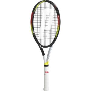 CORDAGE BADMINTON Raquette de tennis Prince ripstick 100 - noir/blanc/jaune - 112/114 mm