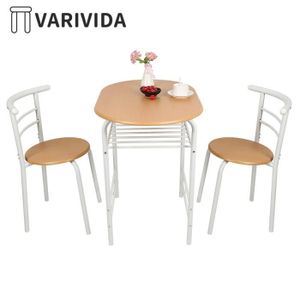 TABLE À MANGER COMPLÈTE Ensemble de table et chaises de salle à manger cui