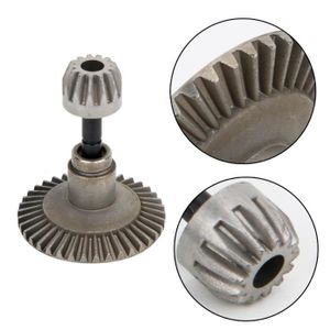 Engrenage Conique Robuste Ensemble d/'engrenages Coniques RC différentiels en métal Comaptible pour Voiture sur chenilles AXIAL Wraith AX90056 RC Argent