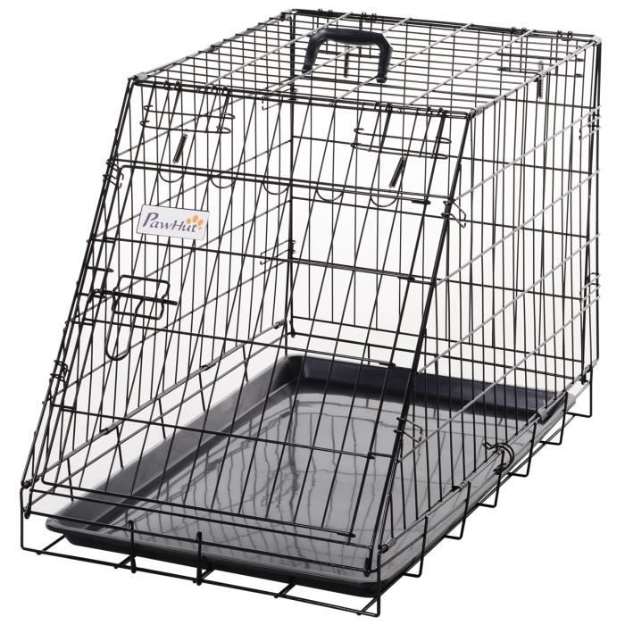 Cage double de transport pour chien - Cdiscount