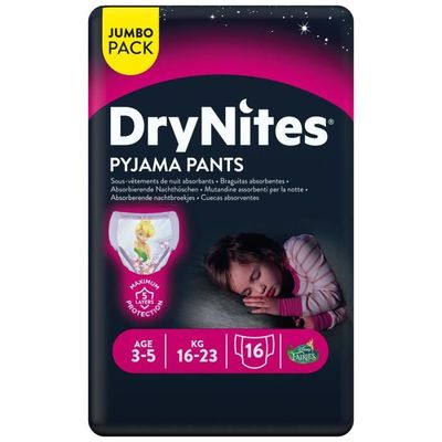 Couche De Nuit Jetable - Drynites 8-15 Ans Fille (27-57Kg) Sous-Vêtements  Absorbants Enfants Qui Font Pipi Lit X52 - Cdiscount Puériculture & Eveil  bébé