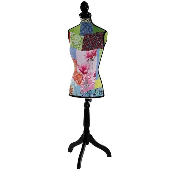 YZSHOUSE Mannequin De Couture Réglable Buste De Enfant Lin Or Trépied En Métal Vitrines Boutique Vêtement Mannequin Torse Buste Pinnable Sur Mesure (Color : Round Base, Size : 2 Years Old