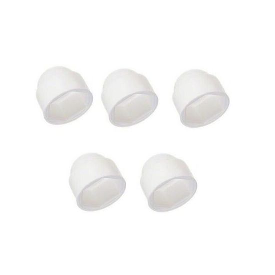 Cache écrou Ou Cache Tête Vis Tête Hexagonale TH M45 Nylon Noir Sur Plat 70 10 Pieces 94587108