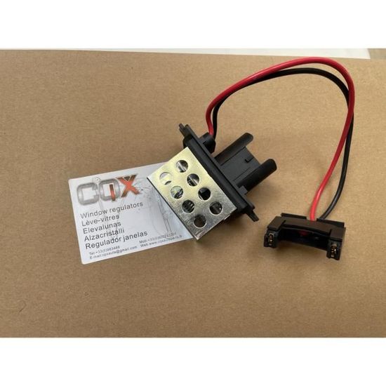 Konuooer Résistance La Série Ventilateur Chauffage Voiture Compatible Avec Rena-ult Kangoo,Résistance De Chauffage Ventilation Pour Clio Mk1 7701034875 2710000QAC - Foto 9