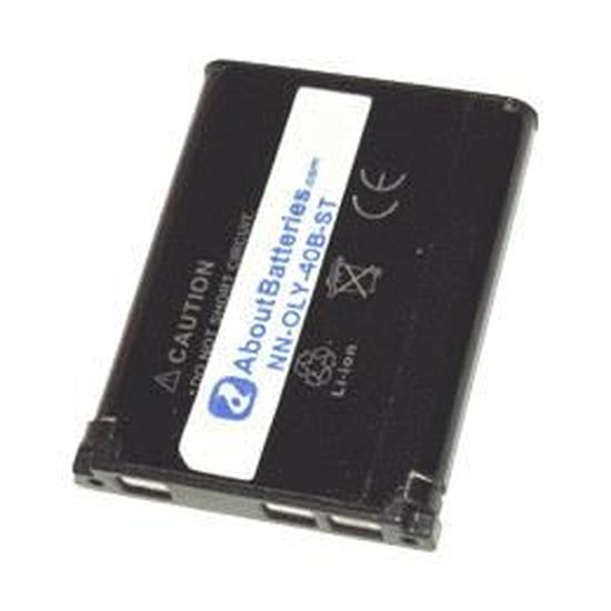 Batterie pour FUJIFILM FINEPIX JX580 3.7V 620mAh Li-ion