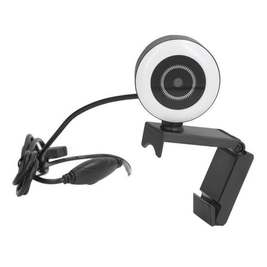 Webcam avec Microphone, Samzuy Full HD 1080p Streaming USB Facecam, Réglable, Mise au Point Automatique, Audio Clair, Plug and Play, pour Pc /Mac/Ordinateur Portable, Meeting/Skype/Facetime/Youtube