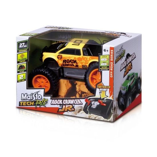 MAISTO TECH RC ROCK CRAWLER JUNIOR 4X4 radiocommande pour enfants Cdiscount Jeux Jouets