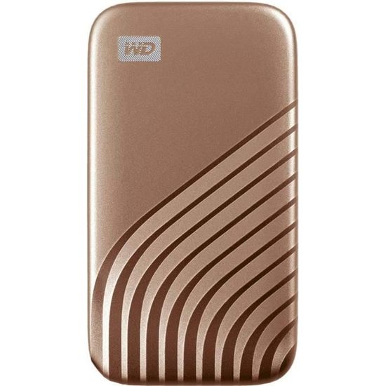 WD My Passport™ - SSD Externe - 500Go - USB-C - Rose Gold (WDBAGF5000AGD-WESN)