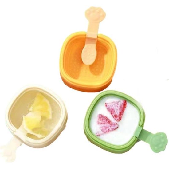 Moules à Pain Avec Couvercle - Lot De 2 - Acier Anti-adhésif - 32,5x11,5x9cm - Capacité 600g
