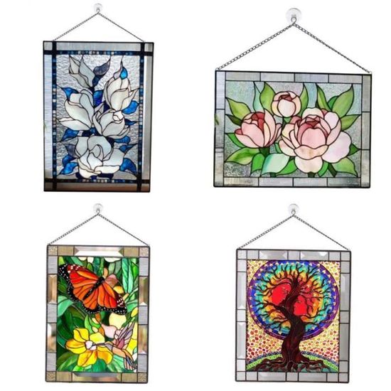 H&D Hyaline & Dora – Attrape-soleil En Cristal Arbre De Vie Arc-en