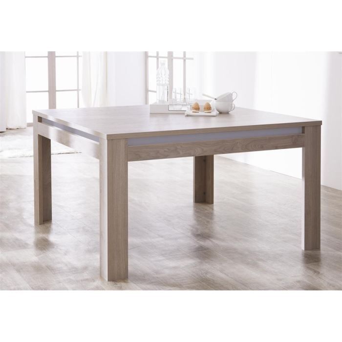 Dinant Table De Sejour Carree 140x140 Cm Achat Vente Table A