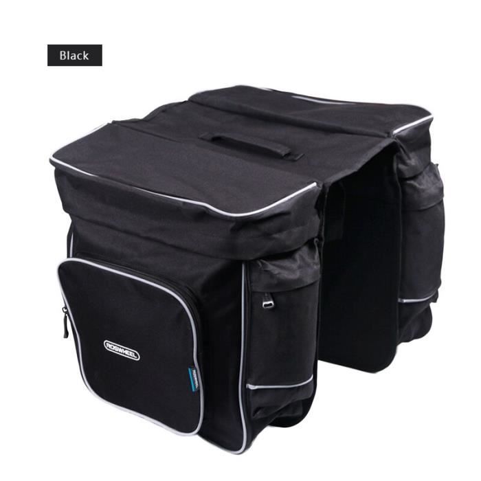 Sac Vélo Pannier Siège Arrière 28cmx14cmx16cm