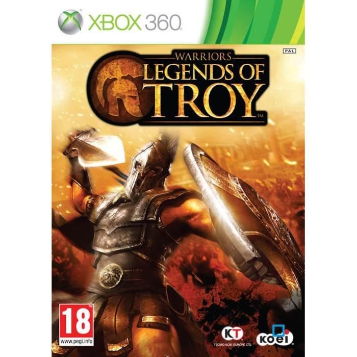 Warriors Legends Of Troy Xbox 360 - vue 2