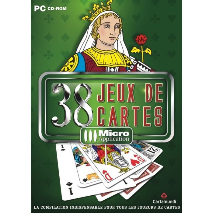 Micro Application 38 Jeux De Cartes / Jeu PC Cd-Rom