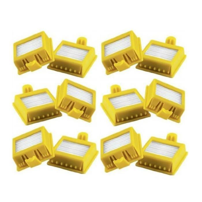 Pack de 12 HEPA Filtres IRobot Roomba Séries 700 760 770 772 774 775 776 780 782 785 786 790
