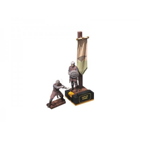 Figurine Game of Thrones - Building Set Stark Banner