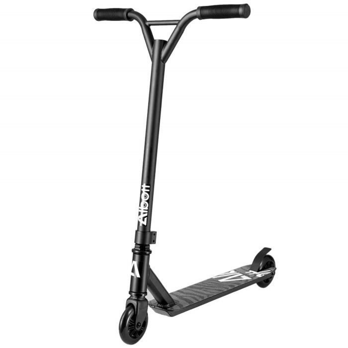 Albott Trottinette Freestyle Pro Stunt Scooter Trottinette Enfant-Résistante aux Acrobaties et Sauts-Pont lger en Aluminium-ABEC 9 R