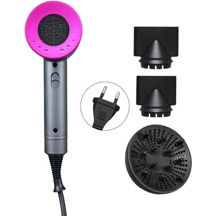 Sèche-Cheveux ionique négatif, 2000W Rapide Équilibre de Chaleur Professionnelle Coup Sèche-Cheveux pour Maison Salon ou Hôtel