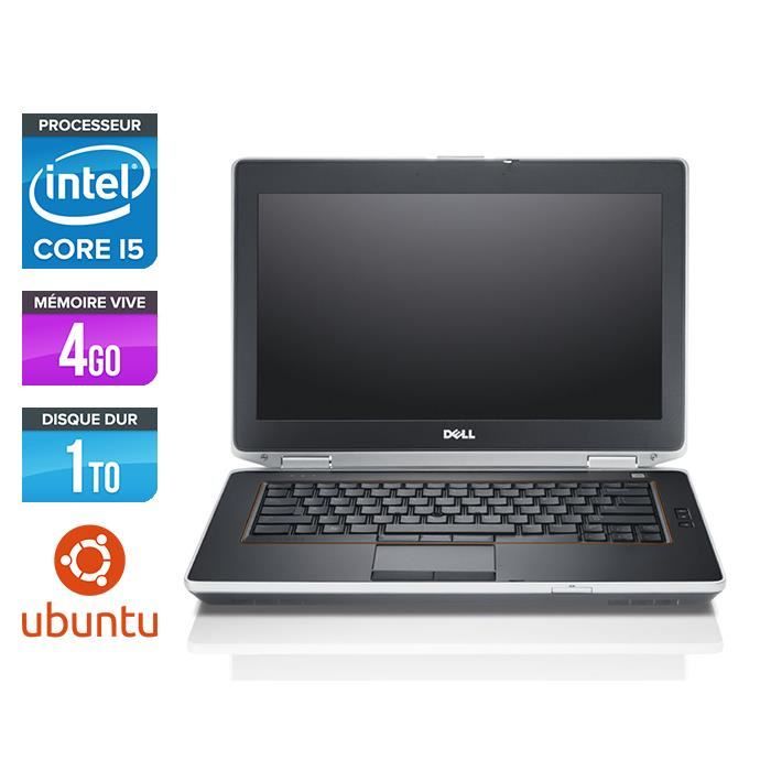 Pc Portable Dell E6420 - Core I5 - 4 Go - Hdd 1 To - Linux