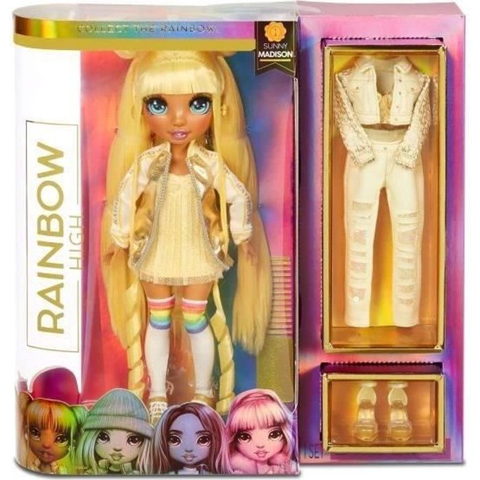 Rainbow High Fashion Doll Sunny Madison