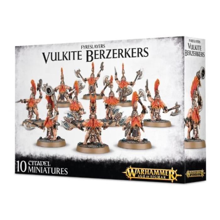 Fyreslayers Vulkite Berzerkers 84-25 - Age of Sigmar