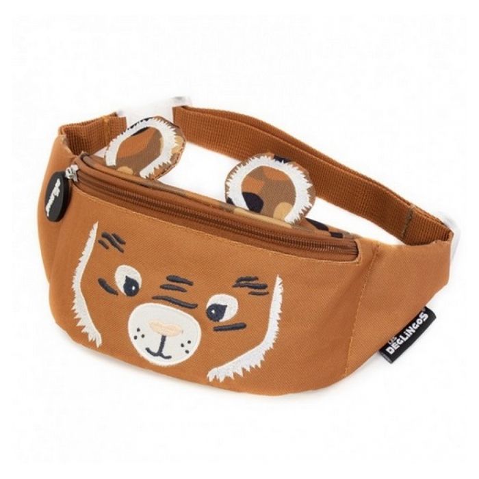 Les Deglingos sac à dos tigre junior 3 litres polyester marron